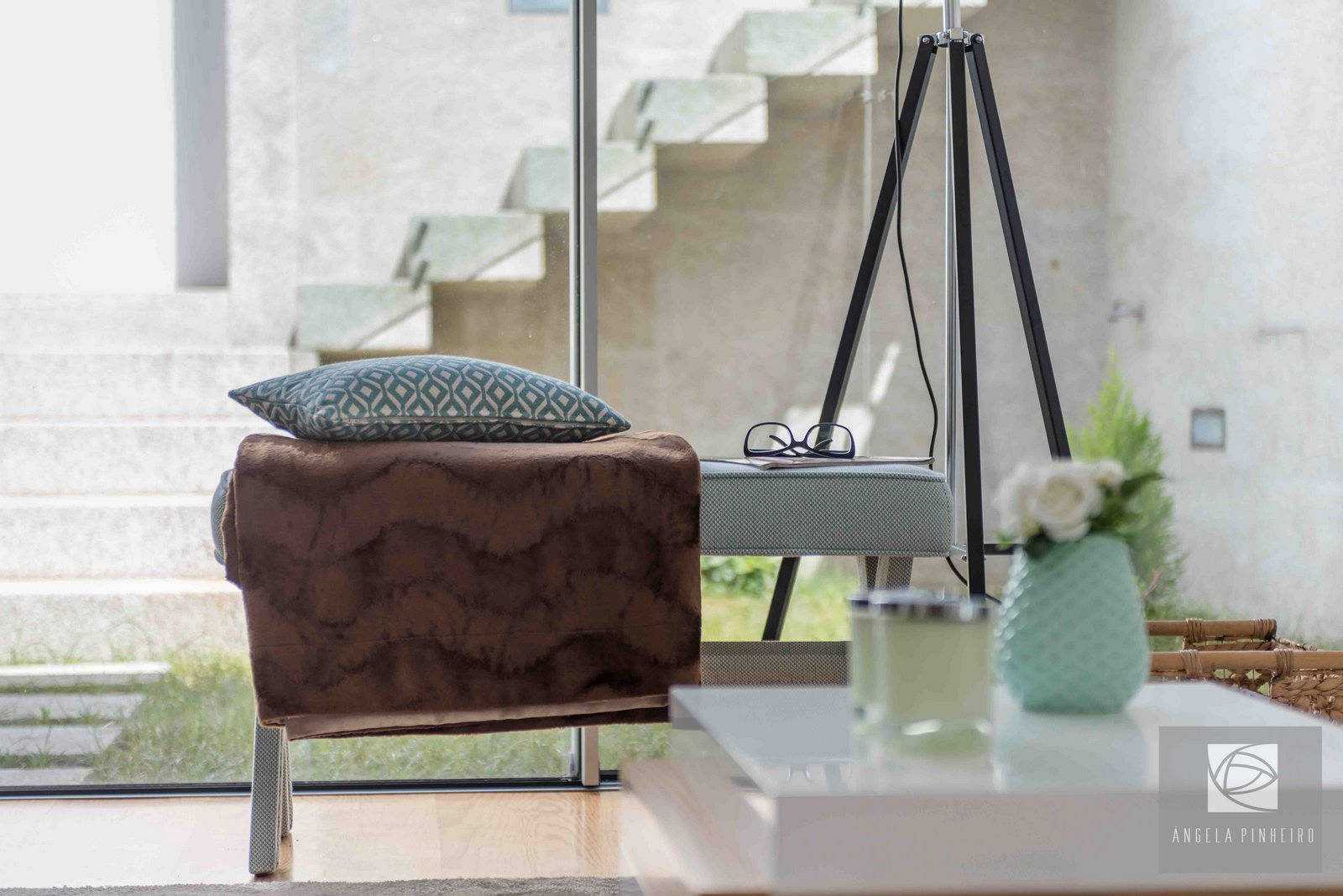 Ângela Pinheiro - Decoração de Interiores - Home Design - Decoração de Interiores - Sala Verde Menta