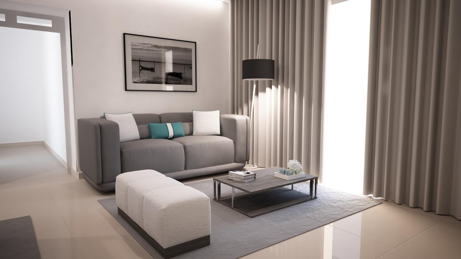 Ângela Pinheiro - Decoração de Interiores - Home Design - Decoração de Interiores - Sala Black and White